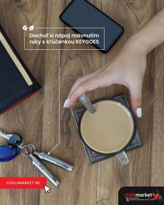 Štýlové kľúčenky, ktoré v sebe skrývajú viac, než sa na prvý pohľad zdá.🔑✨ KEYGOES:COFFEE ti z každého nápoja vykúzli...