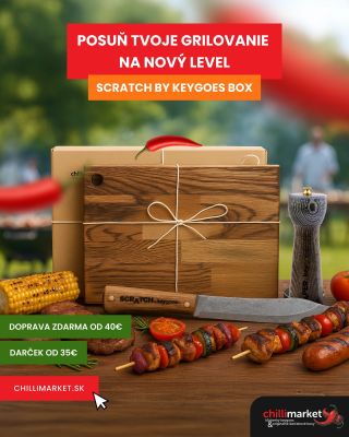 Priprav si grilovačku ako profík.😎 Scratch by KEYGOES má všetko, čo potrebuješ – od dosky po oheň v mlynčeku.🔥🌶️🔪 Boxy,...