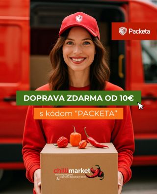👻 Dušičky v rytme chilli! 🎃 Doprava zdarma + nový halloweensky balíček od Chilli Marketu 🌶️ Platí pre Slovensko aj Českú...