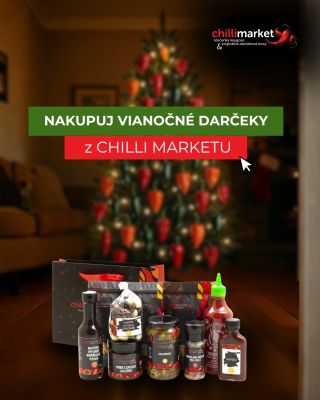 Nakupuj vianočné darčeky z Chilli Marketu 🎄🔥 Ak hľadáte darček, ktorý rozhodne nezapadne prachom, siahnite po našich...